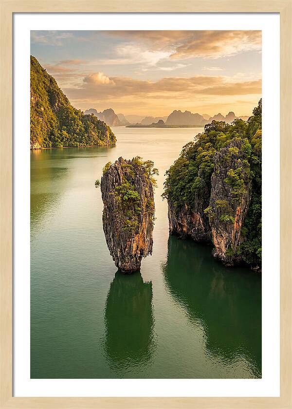 James Bond Island At Golden Hour
