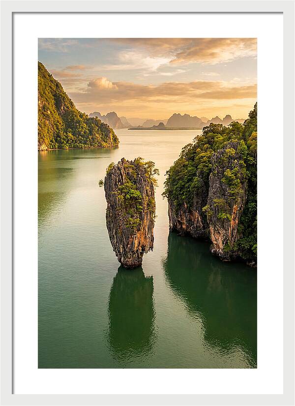 James Bond Island At Golden Hour