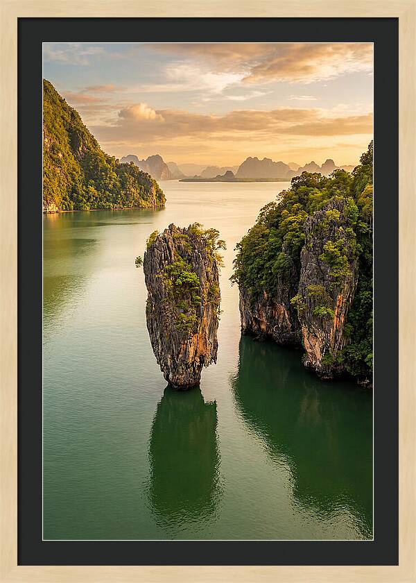 James Bond Island At Golden Hour