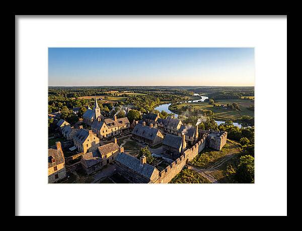 Jamestown Settlement Aerial View