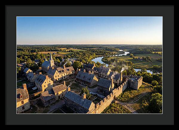 Jamestown Settlement Aerial View