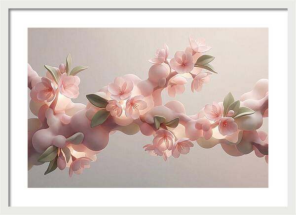 Japanese Flowering Cherry Blossoms