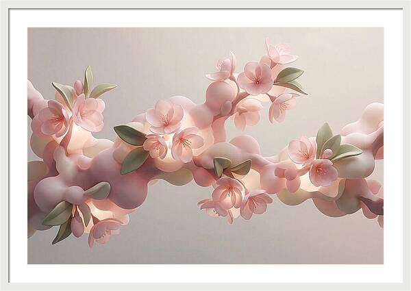 Japanese Flowering Cherry Blossoms