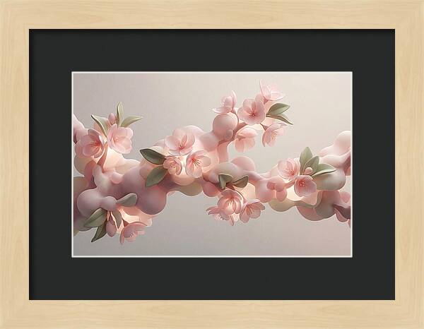 Japanese Flowering Cherry Blossoms