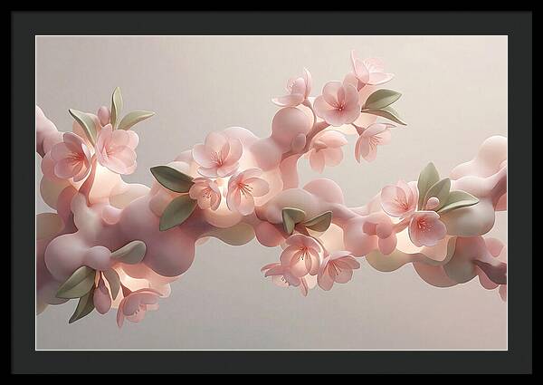 Japanese Flowering Cherry Blossoms