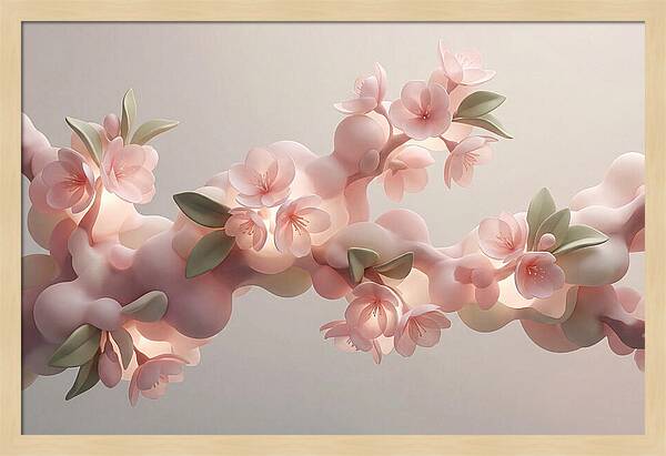 Japanese Flowering Cherry Blossoms