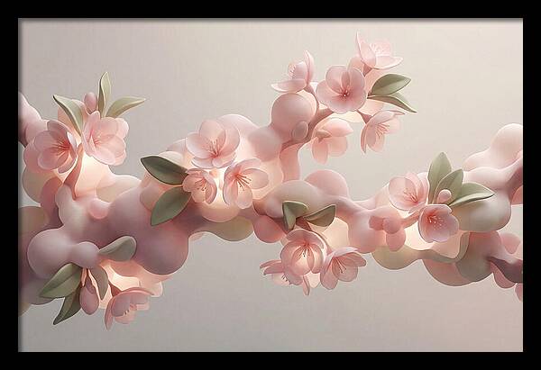 Japanese Flowering Cherry Blossoms