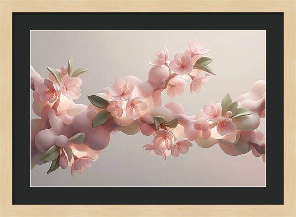 Japanese Flowering Cherry Blossoms