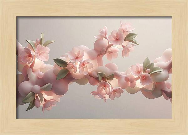 Japanese Flowering Cherry Blossoms