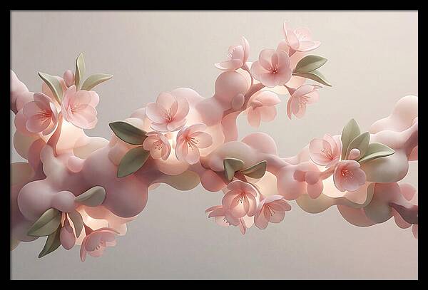 Japanese Flowering Cherry Blossoms