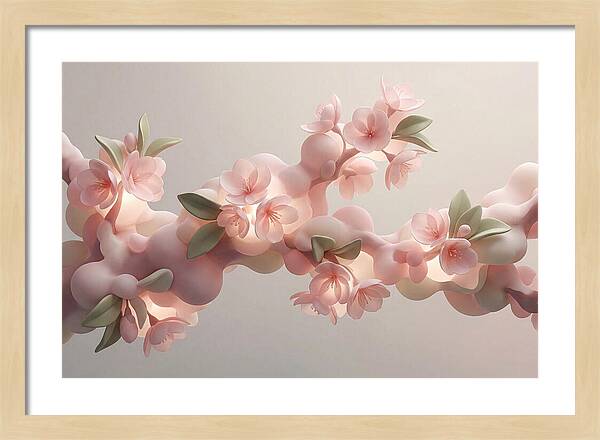 Japanese Flowering Cherry Blossoms