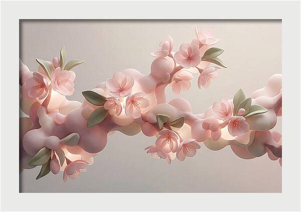 Japanese Flowering Cherry Blossoms
