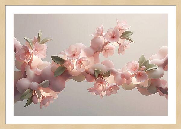 Japanese Flowering Cherry Blossoms