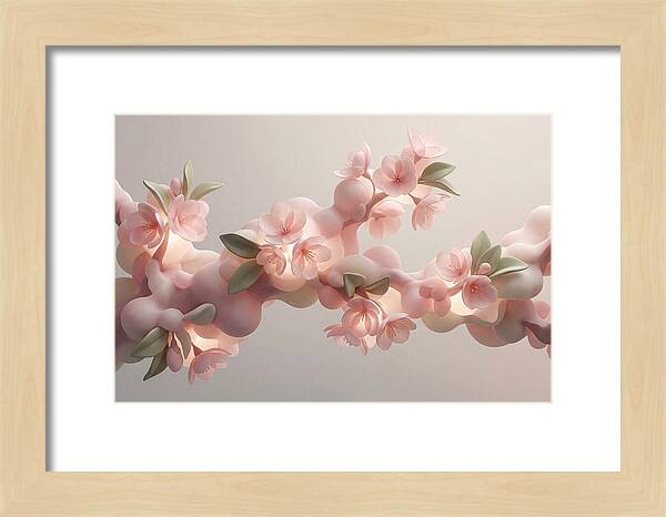 Japanese Flowering Cherry Blossoms
