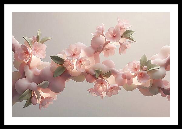 Japanese Flowering Cherry Blossoms