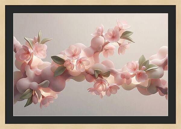 Japanese Flowering Cherry Blossoms