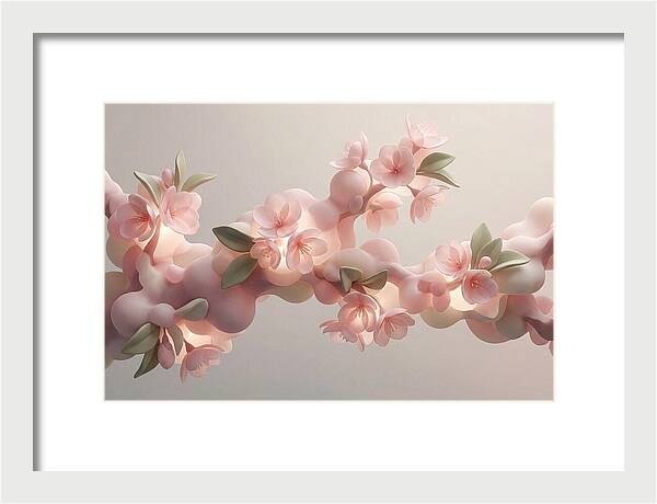 Japanese Flowering Cherry Blossoms