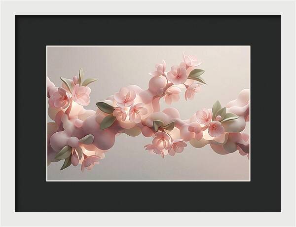 Japanese Flowering Cherry Blossoms