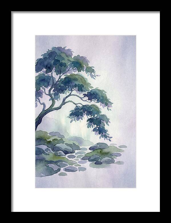 Japanese Maple In Garden Corner