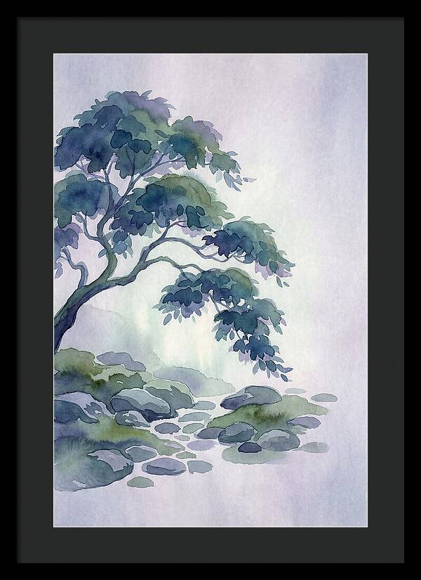 Japanese Maple In Garden Corner