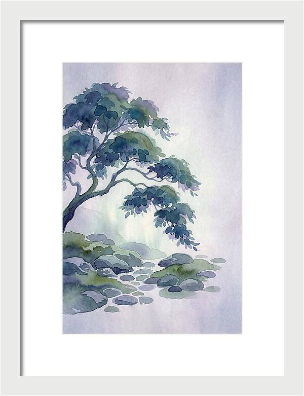 Japanese Maple In Garden Corner