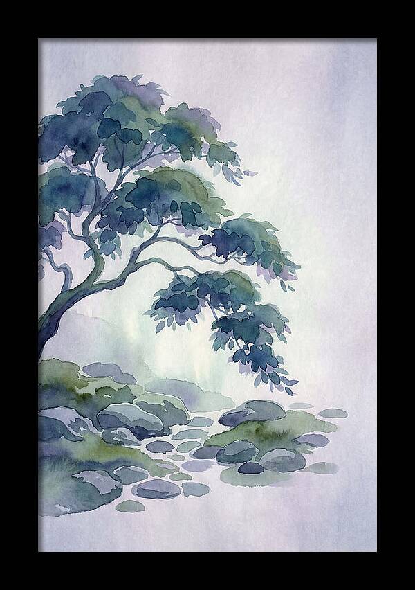 Japanese Maple In Garden Corner