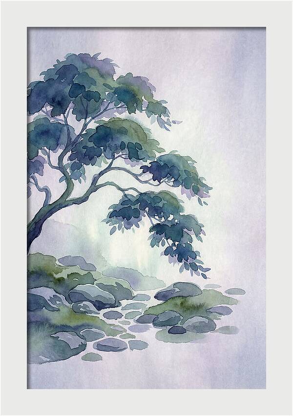 Japanese Maple In Garden Corner