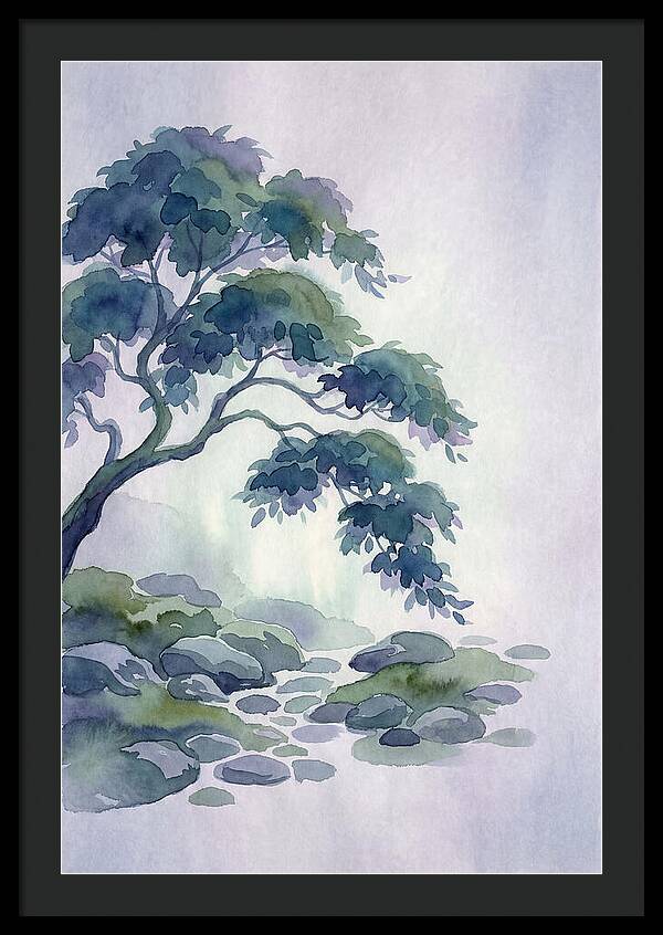 Japanese Maple In Garden Corner