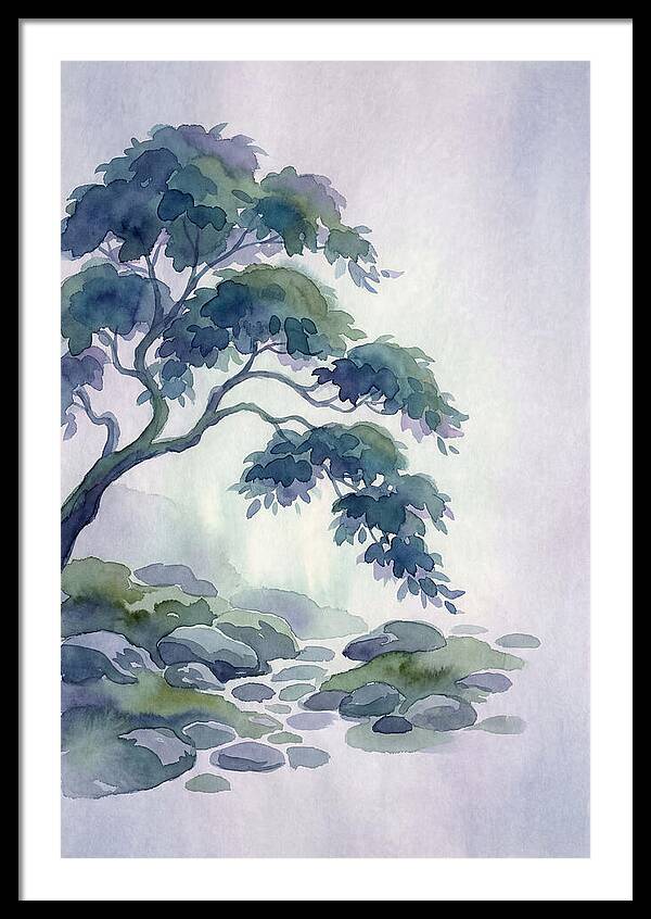 Japanese Maple In Garden Corner