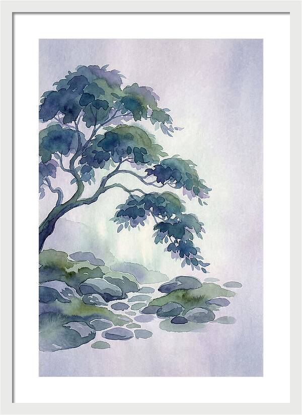 Japanese Maple In Garden Corner