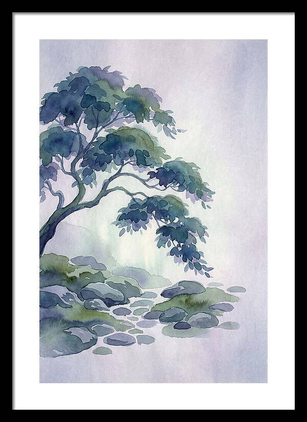 Japanese Maple In Garden Corner