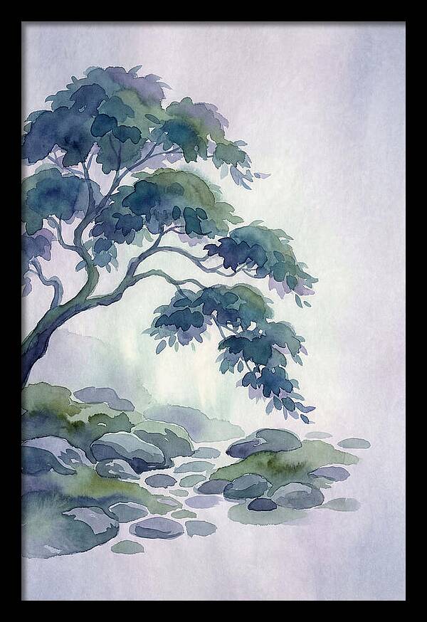 Japanese Maple In Garden Corner