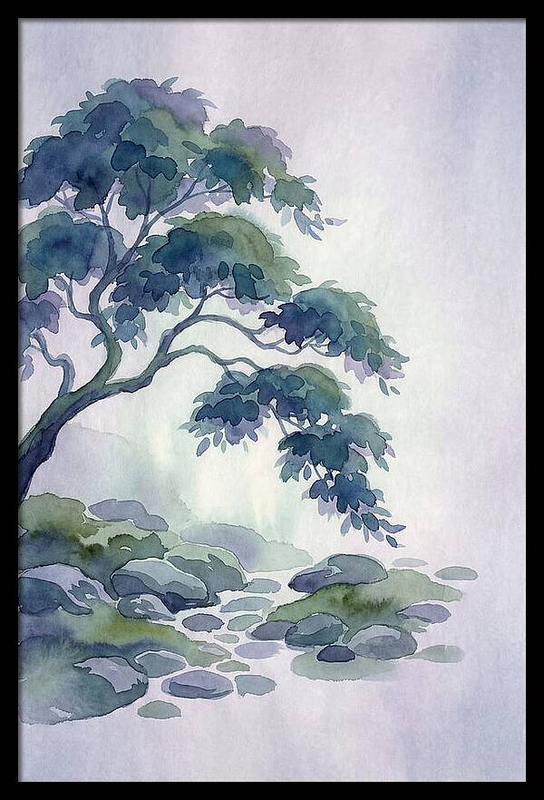 Japanese Maple In Garden Corner