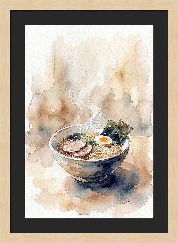 Japanese Ramen Bowl Delight