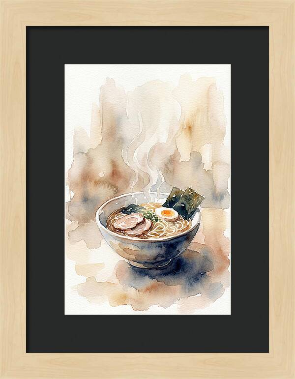 Japanese Ramen Bowl Delight