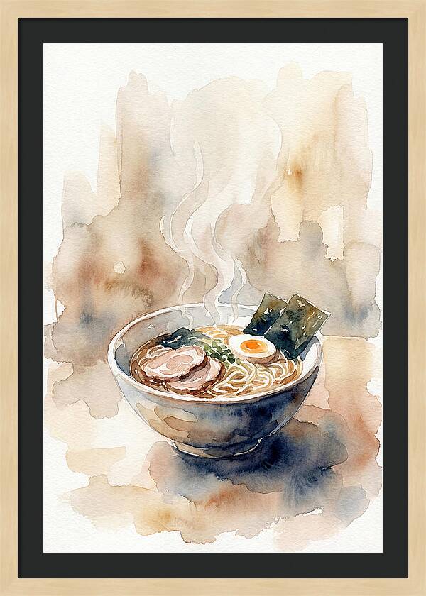 Japanese Ramen Bowl Delight