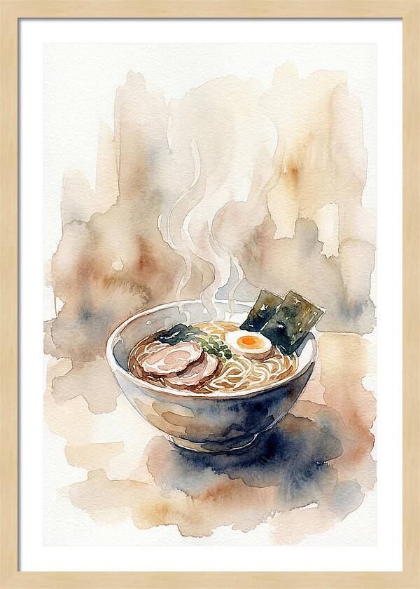 Japanese Ramen Bowl Delight