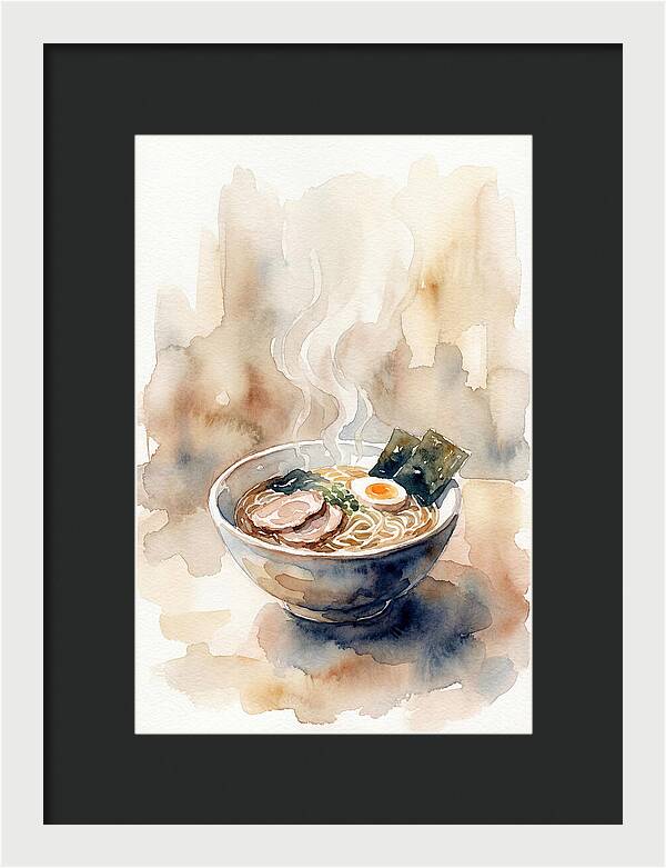 Japanese Ramen Bowl Delight