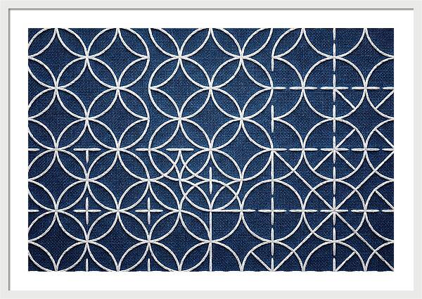 Japanese Sashiko Stitching Pattern