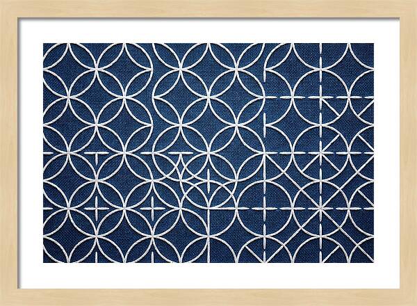 Japanese Sashiko Stitching Pattern