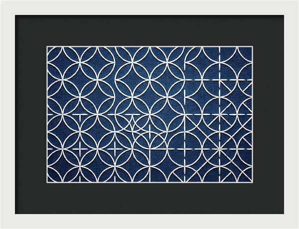 Japanese Sashiko Stitching Pattern