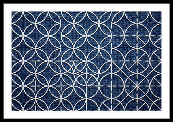 Japanese Sashiko Stitching Pattern