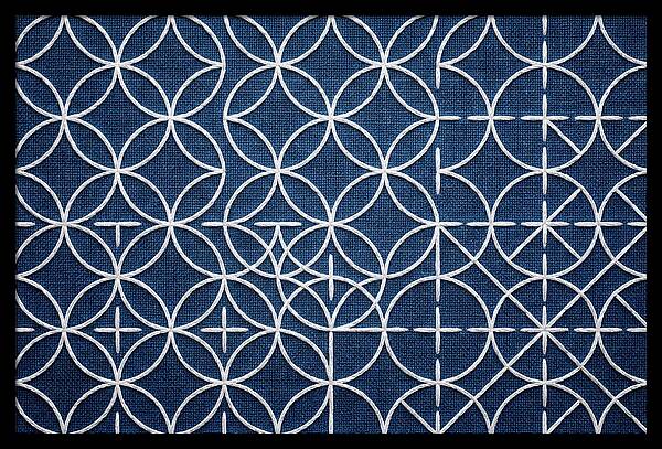 Japanese Sashiko Stitching Pattern