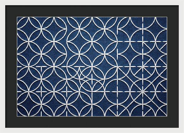 Japanese Sashiko Stitching Pattern