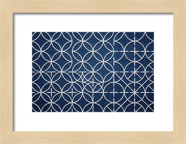 Japanese Sashiko Stitching Pattern