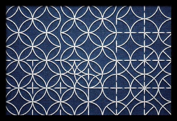 Japanese Sashiko Stitching Pattern