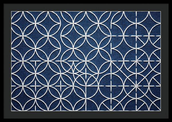 Japanese Sashiko Stitching Pattern
