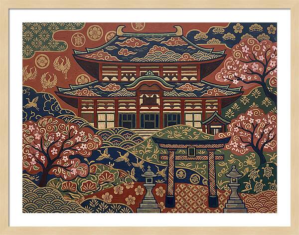 Japanese Temple Serenity
