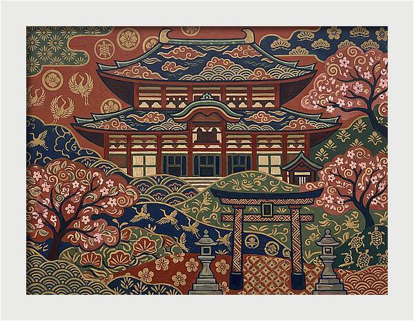 Japanese Temple Serenity