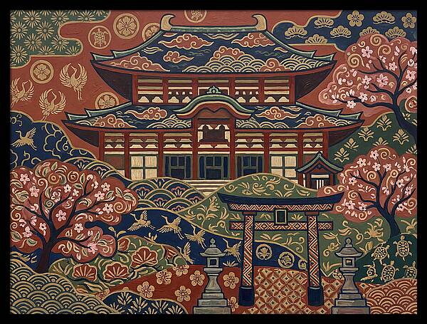Japanese Temple Serenity